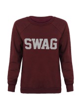 Swag Sweatshirts Jumper (Wine)